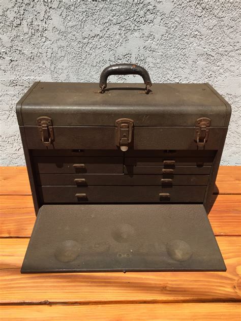 vintage metal kennedy tool box|used kennedy tool boxes craigslist.